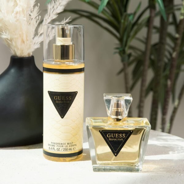GUESS Seductive Women/Femme Eau de Toilette 2 Piece Gift Set - Perfume Spray 2.5 Fl. Oz. & Fragrance Mist 4.2 Fl. Oz. - Image 4