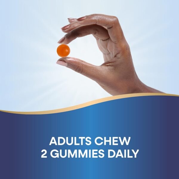 Nature's Way 3-in-1 Women’s Probiotic Gummies, Reduces Occasional Bloating*, Supports Digestive & Vaginal Health*, Clinically Studied Probiotic Strain, Gluten Free, Orange Flavored, 60 Gummies - Image 6