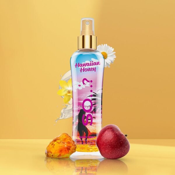 So…? Hawaiian Honey Body Mist - Floral and Vanilla Scented Perfume for Women - Ideal Gifts for Women - Long Lasting Body Spray for Women - 6.9 oz - Image 9