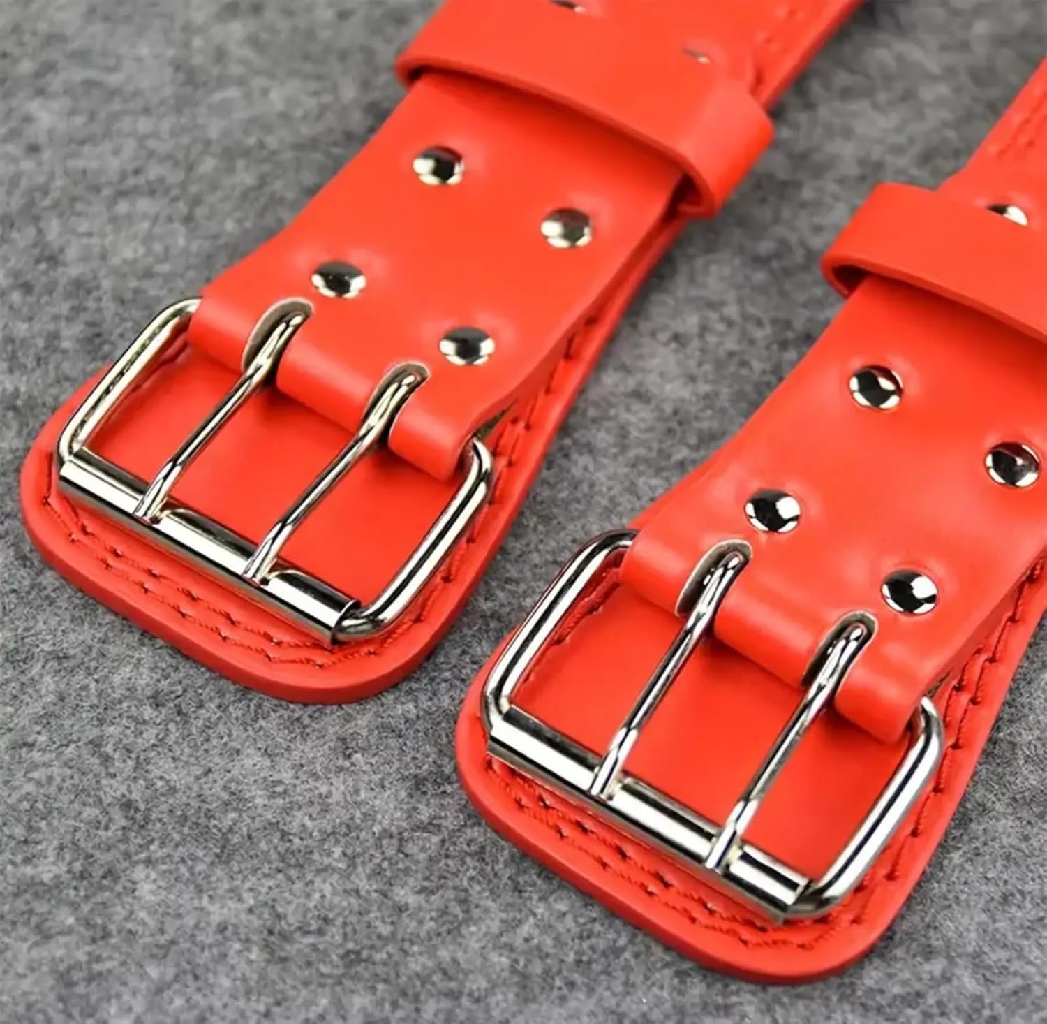 Weightlifting Belt, Leather Weight Lifting Belt for men and women - Functional Support Weight Belt - Gym Belt for Weightlifting, Powerlifting & Deadlifts | Adjustable - Image 9