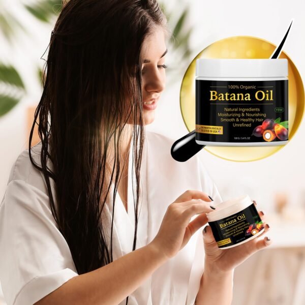 100% Natural Batana Oil for Hair Growth, Dr. Sebi Hair Oil from Honduras, Prevent Hair Loss, Eliminates Split Ends for Men & Women - Image 8