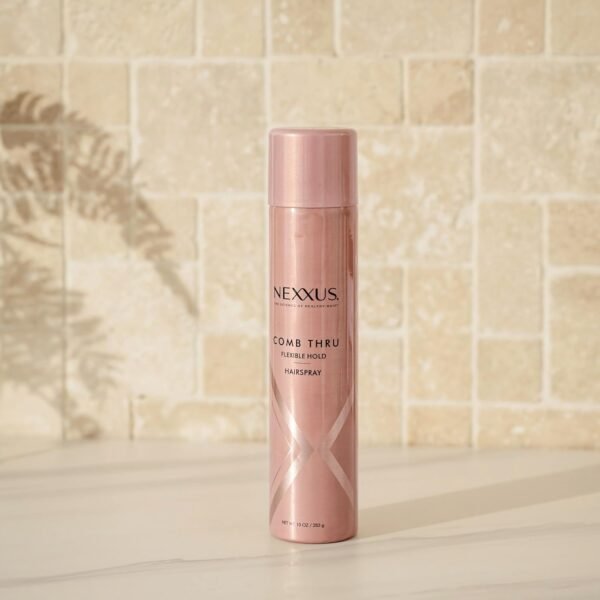Nexxus Flexible Hold Hairspray Comb Thru for a Lightweight, Brushable Hold, with StyleProtect Technology 10 oz - Image 8