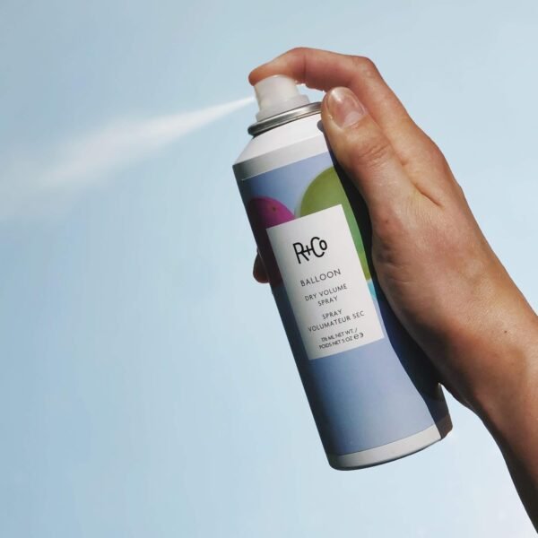 R+Co Balloon Dry Volume Hair Spray | Adds Instant Volume + Texture + Finish + Hold | Long-Lasting, Ultra-Light | - Image 5