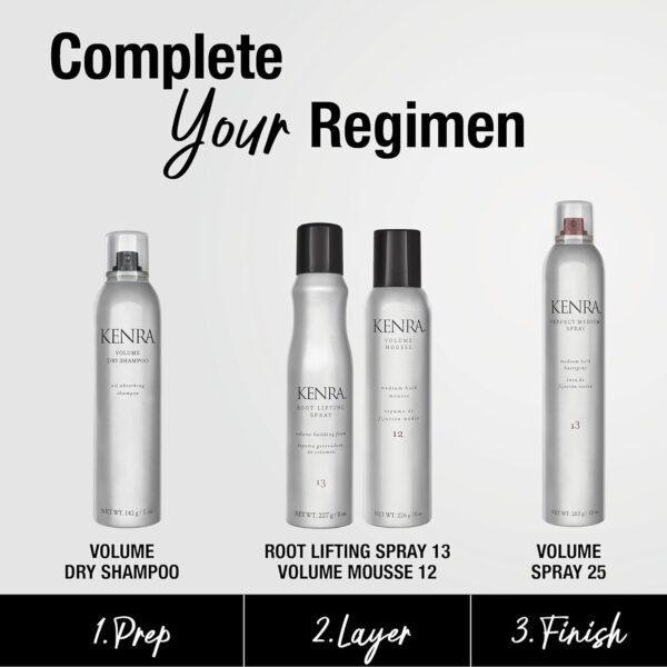 Kenra Volume Dry Shampoo | Oil Absorbing Shampoo | Translucent, Volume-Enhancing Spray | Instantly Refreshes Hair At The Root | Absorbs Oils & Impurities | All Hair Types - Image 5