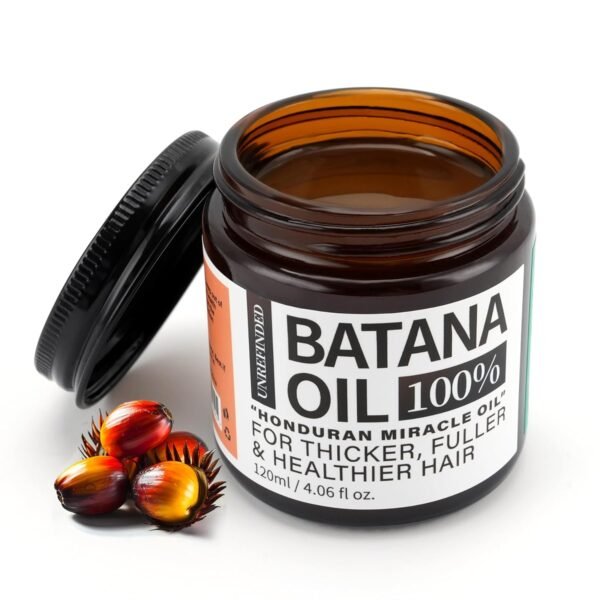 Batana Oil for Hair Growth, Batana Oil Organic 100%, Hair Growth Oil for Frizz, Split Ends, Texture & Shine (4.06 Fl oz, Original) - Image 2