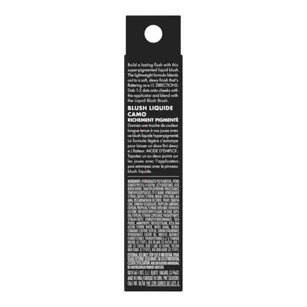 e.l.f. Camo Liquid Blush, Long-lasting Liquid Blush For High-pigment Color, Creates A Soft, Dewy Finish, Vegan & Cruelty-free, Dusty Rosé - Image 9