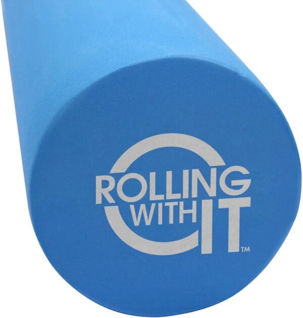 Foam Roller with High Density for Physical Therapy, Muscle Roller for Exercise and Muscle Recovery, Eco-Friendly Back Roller, Firm and Smooth Surface Massage Roller, Select Your Size - Image 2