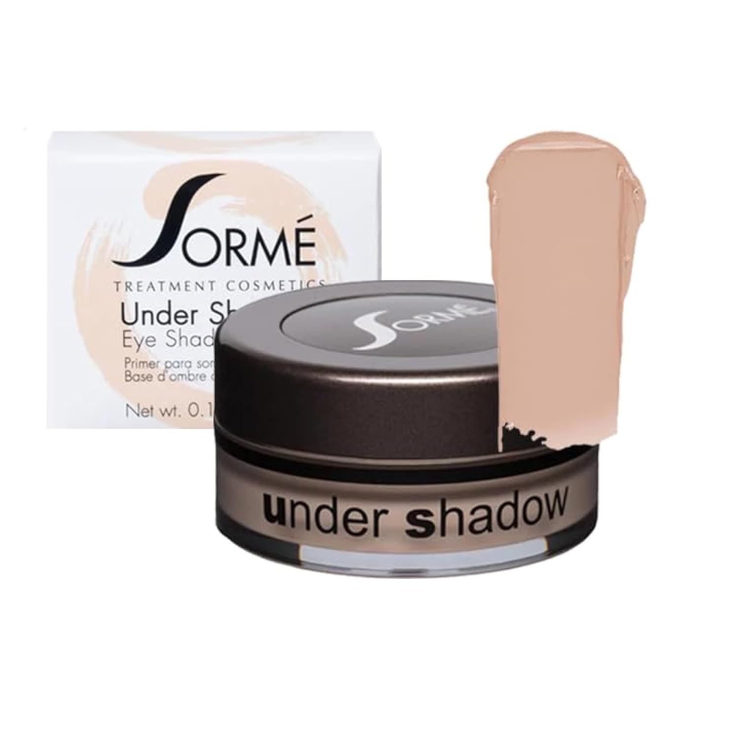 Sorme Treatment Cosmetics Under Shadow Primer (0.18 oz) | Neutralizing Eyelid Primer for Crease-Proof Eye Makeup | Hydrating Cream Eyeshadow Primer | Cruelty-Free Eyeshadow Base and Under Eye Primer - Image 2