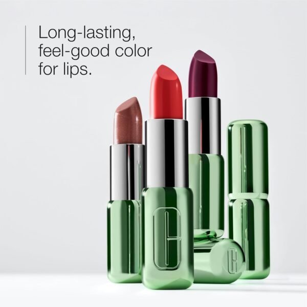 Clinique Pop Longwear Lipstick | Long Lasting, Satin, Matte + Shine - Image 3