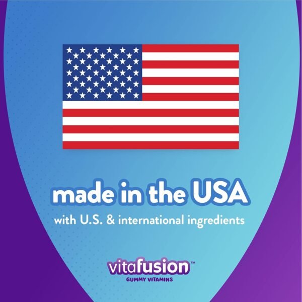 Vitafusion Probiotic Gummy Supplements, Raspberry, Peach and Mango Flavors, Probiotic Nutritional Supplements with 5 Billion CFUs, America’s Number 1 Gummy Vitamin Brand, 35 Day Supply, 70 Count - Image 8
