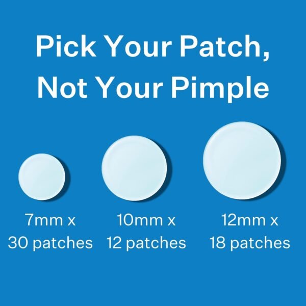 Peach Slices | Acne Spot Dots | Hydrocolloid Acne Patches | For Zits, Blemishes, & Breakouts | Vegan | Cruelty-Free | Pimple Patches | Facial Skin Care Products | 3 Sizes (7mm, 10mm, & 12mm) | 60 Ct - Image 4