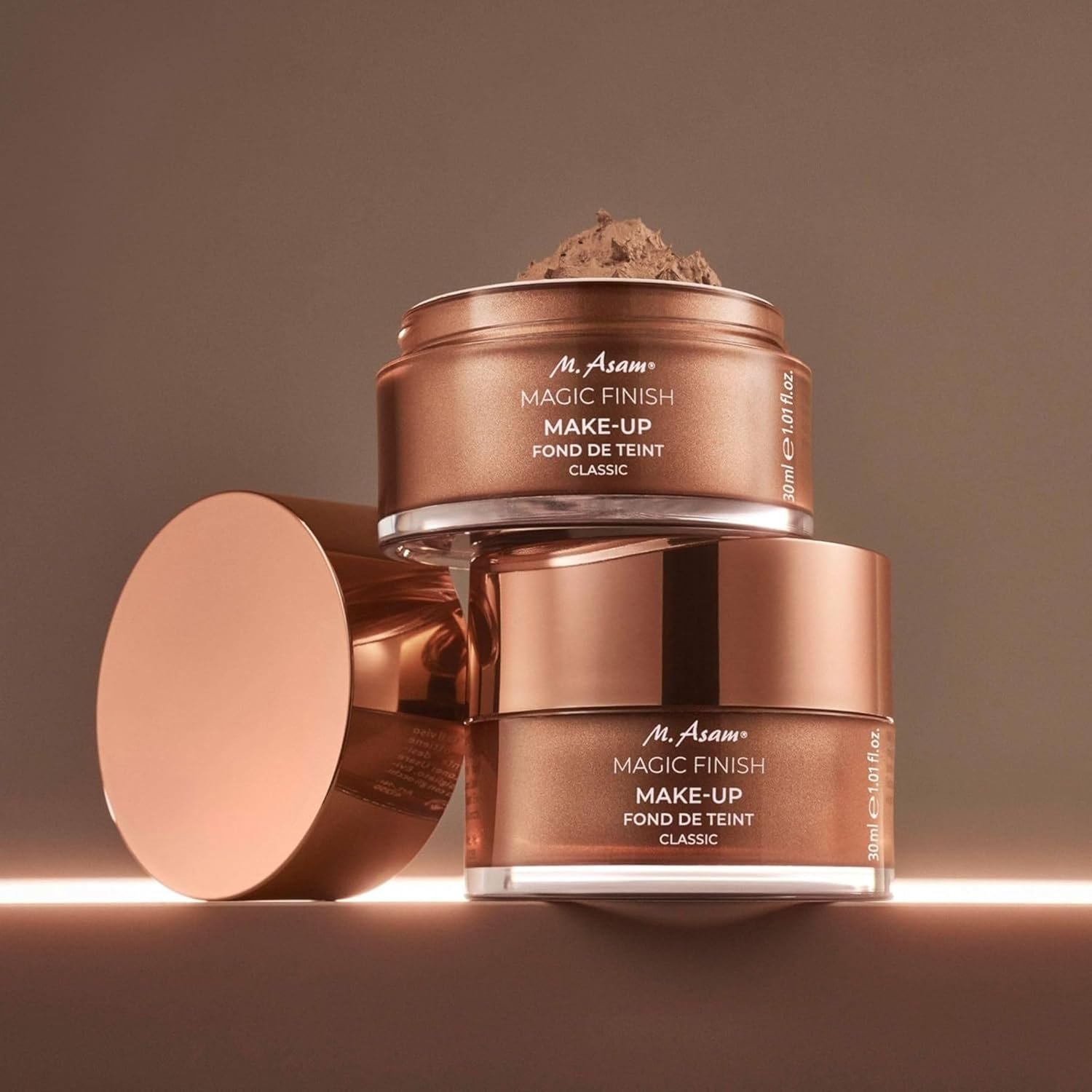 M. Asam Magic Finish Make-Up Mousse (1.01 Fl Oz) – 4in1 Primer, Foundation, Concealer & Powder With Buildable Coverage, Hides Redness And Dark Spots, Vegan, For Light To Medium Skin Tones - Image 11