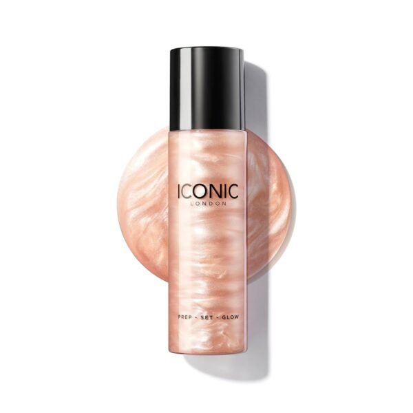 ICONIC LONDON Prep-Set-Glow | Hydrating + Setting + Glowing Spray, 3-in-1 Formula for a Dewy, Radiant Finish - Image 2