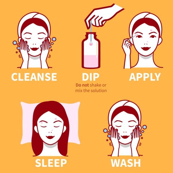 Ebanel Acne Drying Lotion, Overnight Salicylic Acid and Sulfur Cystic Acne Spot Treatment for Face and Body, Pimple Cream Spot Treatment, Dries Out Pimples, Cysts, Blemishes, Zits, and Clogged Pores - Image 8