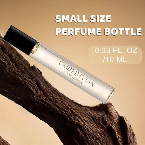 Vanilla Musk Oil Vanilla Perfume Oil, Vanilla Oil Roll On Perfume Vanilla Fragrance, Sweet, Warm and Soft, Travel Size 0.33 fl.oz - Image 6