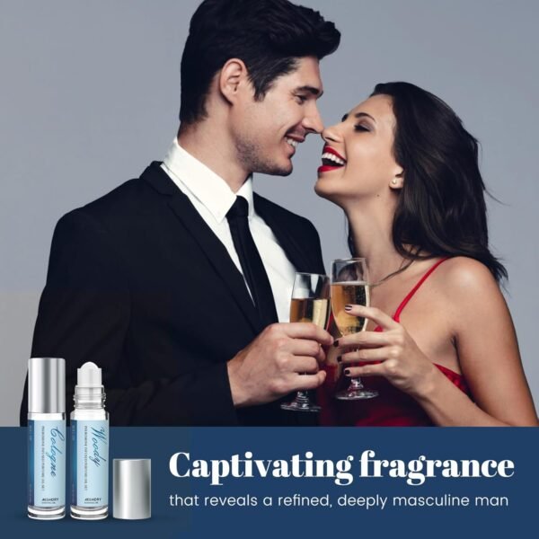 Aeshory Pheromone Perfume for Men - 2 Pcs Roll-On Fragrance Pheromone Cologne, Long-Lasting Pheromone Perfume Oil - Image 7