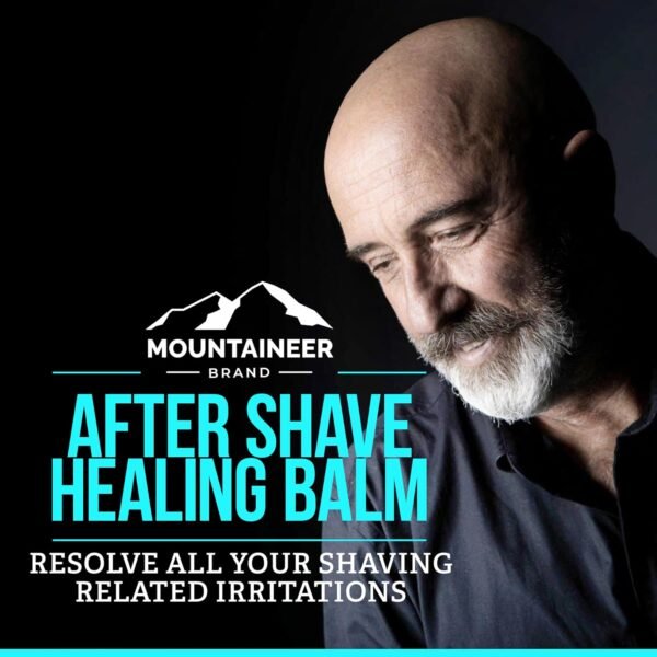 Mountaineer Brand All Natural Post Shave Balm | Soothes, Cools, and Refreshes Sensitive Skin After Shaving | Aftershave Lotion For Men | Calms Irritation | Smokey Bourbon Scent | 2oz - Image 6