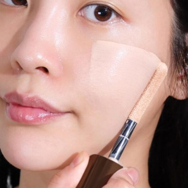 1.P.L Foundaiser Foundation SPF 20 PA++, Korean Foundation, Long-Lasting & Flawless Coverage, For Fair to Light Skin Tones, Dual-Function Foundation, (0.98oz) (19N - Purity) - Image 7