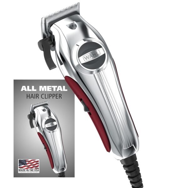 Wahl USA Pro Ultra Quiet High Torque Corded Hair Clipper for Ultra Quiet Operation and Cooler Operating Temperatures, Metal Housing with Bonus Hair Clipping Guard Caddy - Model 3000097 - Image 2