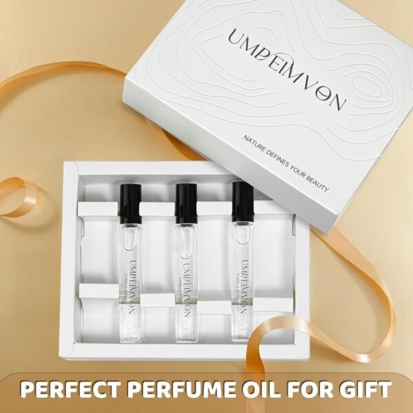 Vanilla Musk Oil Vanilla Perfume Oil, Vanilla Oil Roll On Perfume Vanilla Fragrance, Sweet, Warm and Soft, Travel Size 0.33 fl.oz - Image 7