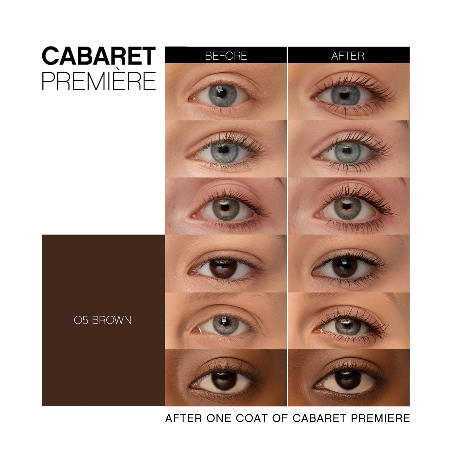 Vivienne Sabó Paris - Classic Everyday Mascara Cabaret Premiere, Cruelty Free, Brown, Made in Europe - Image 7