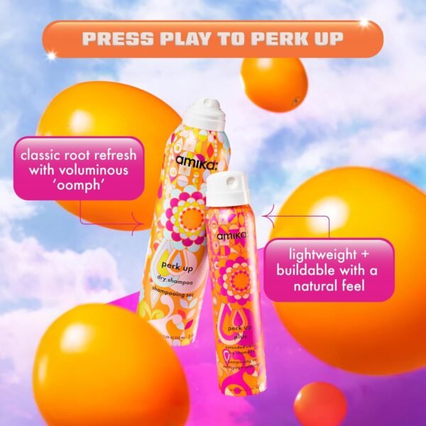 amika perk up power-up: dry shampoo duo - Image 3