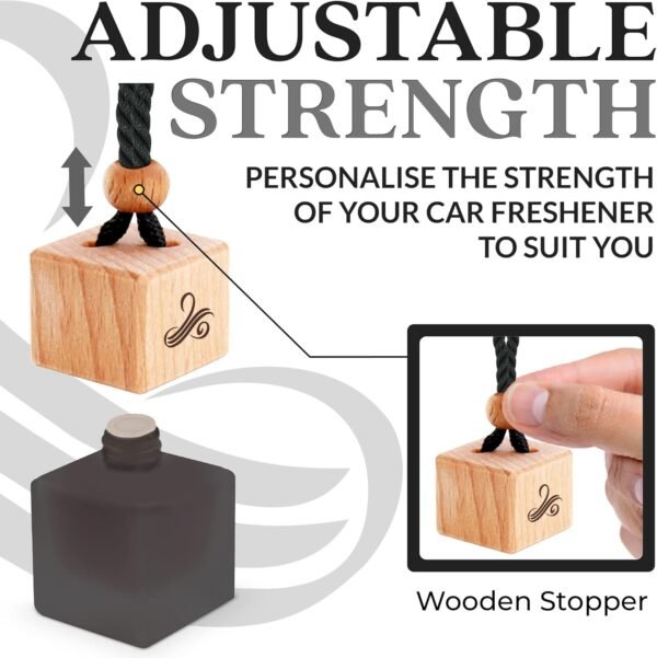 Greed Car Air Freshener for Men | Aventos Perfume Inspired Fragrances | Strong Freshener with Odour Eliminator Technology | Creed Air Freshener | Long Lasting Scents by Perfa - Image 7