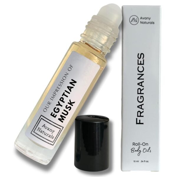 Body Oil Perfume - Egyptian Musk, Fragrance Oil For Skin, Musk Essential Oil, Roll On Perfume For Women, Sample Cologne For Men, Enhanced Scents - Image 2