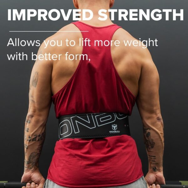 Lever Weightlifting Belt – 10mm Lever Belt for Squats & deadlift – Lever Lifting Belt for Men & Women - Lower Back Support Belt for Weight Lifting, Gym, Fitness & Weight Training - Image 7