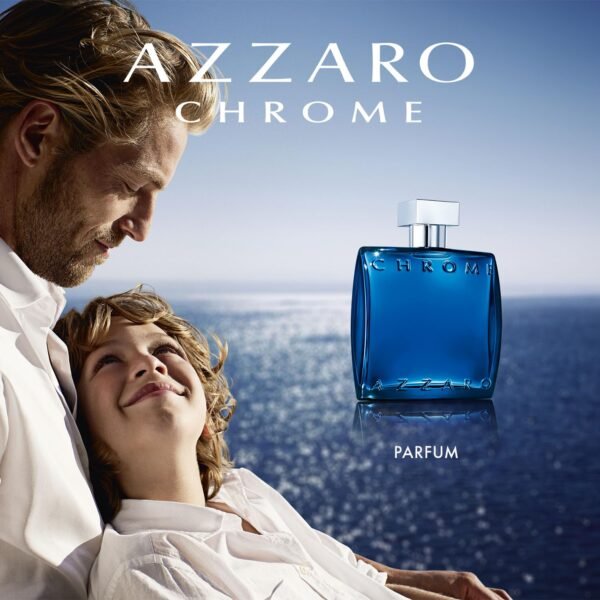Azzaro Chrome Parfum - Fresh Aromatic Mens Cologne - Intense Fougère Citrus Fragrance - Notes of Bergamot - Lasting Wear for Day & Night - Masculine Clean Scent - Luxury Perfumes for Men - Image 7
