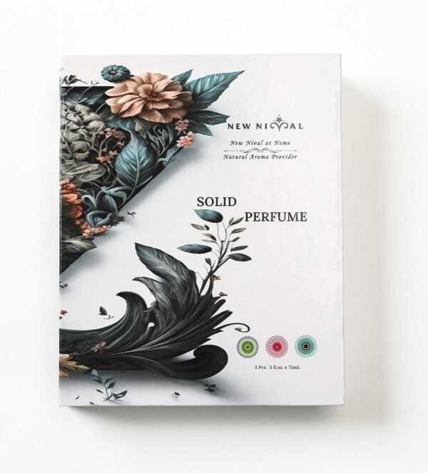 Solid Perfume-Eau de Parfum Gift Set -Unisex Fragrances for Every Occasion: Bergamot,SANTAL BLUSH,Sandalwood & Patchouli Scents - Pack of 3 Bottles, 75ml. - Image 3