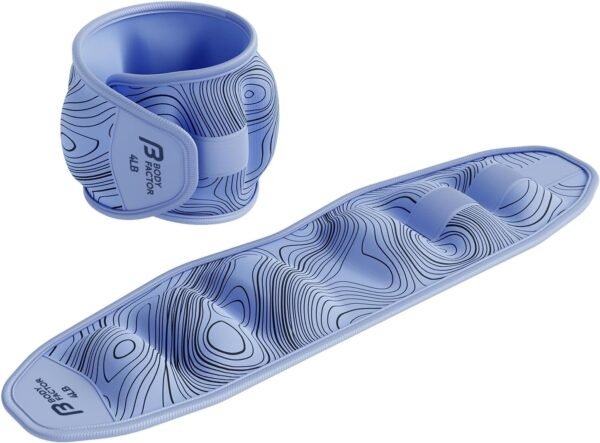 Wrist Ankle Weights for Women，Arm & Leg weights for Walking, Set of 2(1 lb/2 lb/3lb/4lb/5lbs Each), Comfortable Wrist and Ankle Weights for Running, Yoga, Dance, Pilates - Image 2