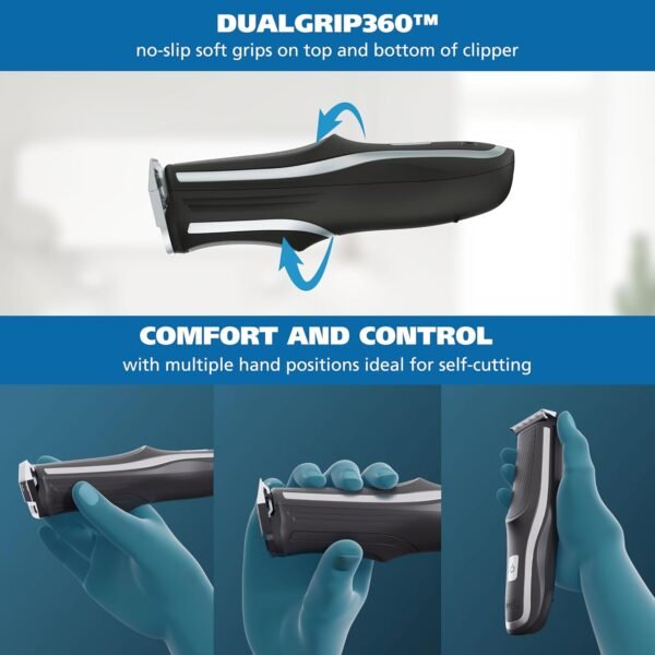 Wahl Clipper Self-Haircut Pro Lithium Ion Cordless Hair Clippers, Easy to Use Self Haircutting Kit Designed for DIY Haircuts – Model 3026122 - Image 4