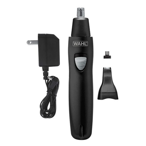 Wahl Groomsman Rechargeable Precision Trimmer for Hygienic Grooming with Rinsable, Interchangeable Heads for Eyebrows, Neckline, Nose, Ears, & Other Detailing - Model 3023284 - Image 2