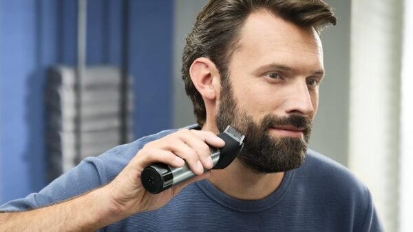 Philips Norelco Series 9000, Ultimate Precision Beard and Hair Trimmer with Beard Sense Technology for an Even Trim, BT9810/40 - Image 8