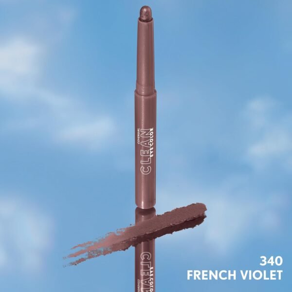 Covergirl Clean Eye Color, French Violet, Eyeshadow Sticks, Ultra Creamy Formula, Lightweight, Buildable Formula, Lasts All Day, Smudge-Proof, 0.05oz - Image 10
