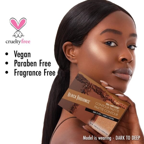Black Radiance True Complexion Contour Palette, Medium to Dark, 0.38 Ounce - Image 7
