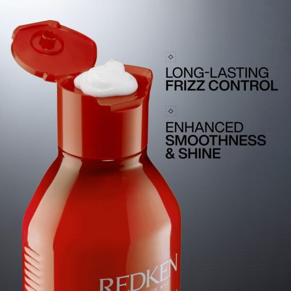 Redken Frizz Dismiss Sulfate-Free Conditioner For Frizzy Hair - Controls Frizz, Moisturizes and Smooths For Silky Hair - Image 3