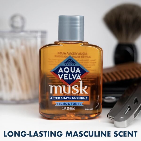 Aqua Velva After Shave, Musk, 3.5 Ounce - Image 3
