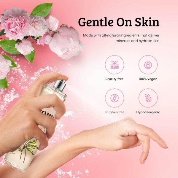 Peony Elegance Fine Fragrance Body Mist Spray: A Scented Peony Floral Sophistication, 8 oz Spray Bottle, Ideal for Gifting Stocking Stuffer - Image 5
