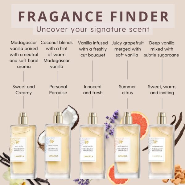 Lavanila Vanilla Grapefruit Perfume for Women, 0.34 oz Roller - Citrus, Warm Cedarwood & Soft Vanilla, The Healthy Fragrance, Clean and Natural - Image 6