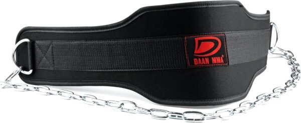 Dip Belt - Strength Nylon Dip Belt - Ideal Weighted Belt for Pull ups and Chin Ups Belt - Neoprene Padded Weighted - Dips Squats and Weightlifting for Men and Women - Image 6