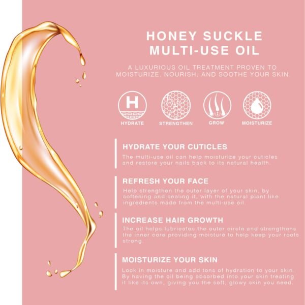 Provence Multi-Use Face, Body & Hair Oil - Hydrates Skin, Restores Shine - With Apricot, Coconut Oil & Vitamin E - 4 Fl Oz - Image 5