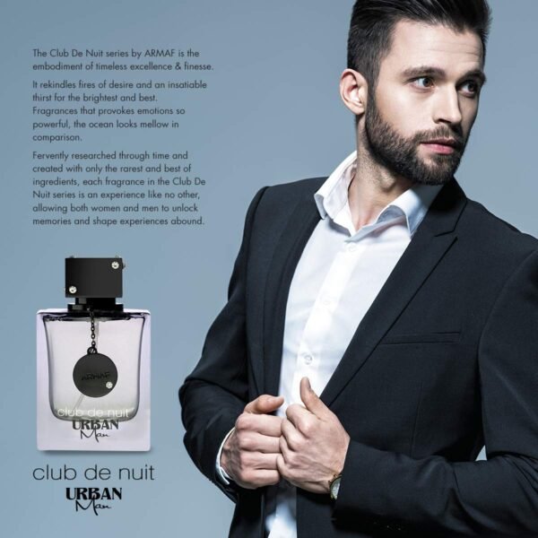 Armaf Club De Nuit Urban for Man Eau de Parfum Spray, 3.6 Ounce - Image 4
