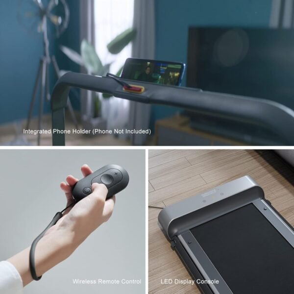 WALKINGPAD R1 Pro Foldable Treadmill 2 in 1 Walking Pad Under Desk Treadmill and Running Treadmills for Home with Remote Control, No Installation Required - Image 7