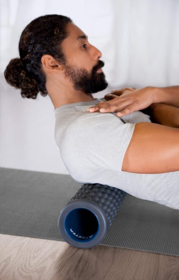 Teeter Massage Foam Roller Bundle - Textured for Deep Tissue Muscle Relief to Boost Recovery, Flexibility, Mobility - Back Pain Relief, Sports Massage, Myofascial Release - Image 10