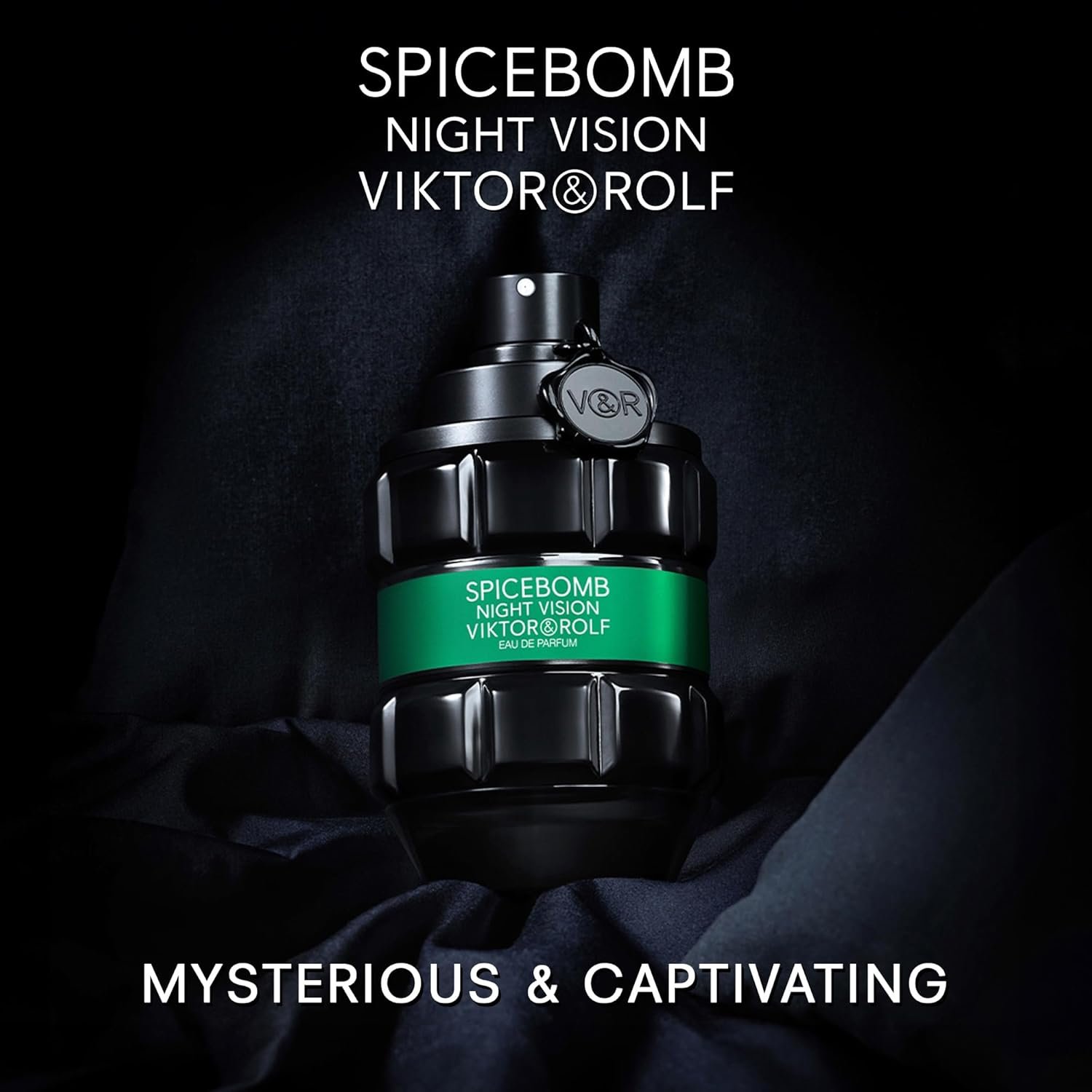 Viktor&Rolf - Spicebomb Nightvision Eau de Parfum - Woody & Spicy - Cologne for Men - With Notes of Incesne & Clove - Image 4