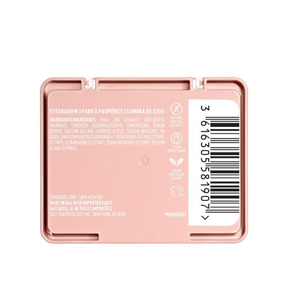 COVERGIRL Eye Enhancer, Sweet Plum, Eyeshadow Trio, Easy to Wear, Clean & Vegan, Talc-Free, Matte & Shimmer Finishes, Smudge-Proof, 0.14oz - Image 8