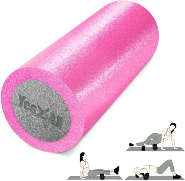 Yes4All Soft-Density Foam Roller 12, 18, 24, 36 inch - Premium Two-Layer PE for Back Pain Relief, Deep Tissue, Legs Massage, Physical Therapy, Muscle Recovery and Exercises - Image 2
