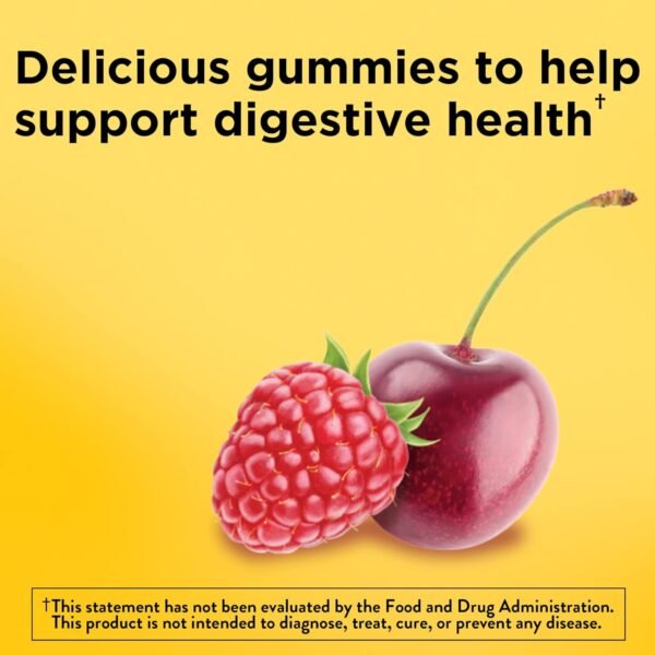 Nature Made Digestive Probiotics and Energy B12 Gummies, Probiotics for Women and Men, 50 Probiotic Gummies, 25 Day Supply - Image 3